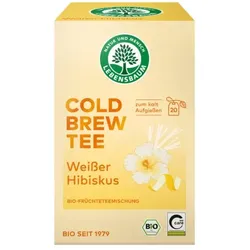 Lebensbaum Cold Brew Weißer Hibiskus bio (20Btl)