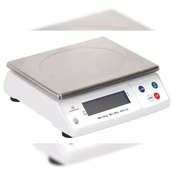 Louis Tellier - Waage, elektronisch, professionell -  50 kg -  IP53 -  Genauigkeit 5 g -  N3673