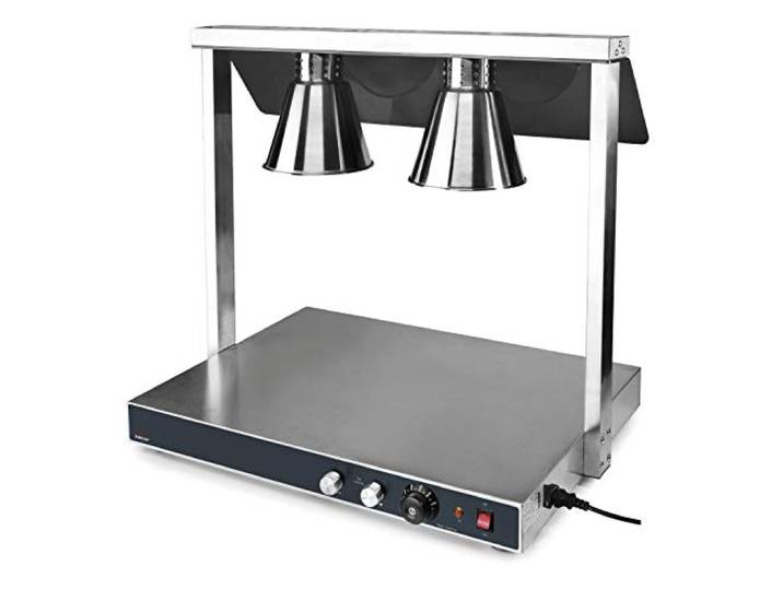 Lacor 69562 – Buffetheizung, 50 W, Silber Profi-Küche Qualität Langlebiges Profi-Utensil; entwickelt für optimale Leistung und schnelle, unkomplizierte Reinigung in der Spülmaschine