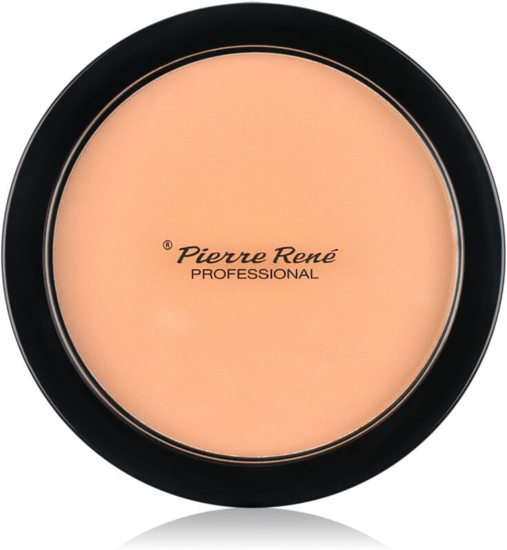 Pierre René Face Compact Powder with mirror and applicator shade 03 Transparent 8 g