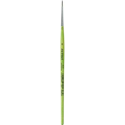 da Vinci Pinsel Fit für Schule und Hobby, elastische Synthetik, grün, rund, Serie 373 Gr. 0