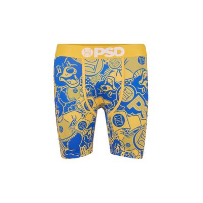 Boxershorts PSD "PSD THE GOLDEN STATE", Herren, Gr. M, 1 Stk., bunt (multi), 88% Polyester, 12% Elasthan, Unterhosen