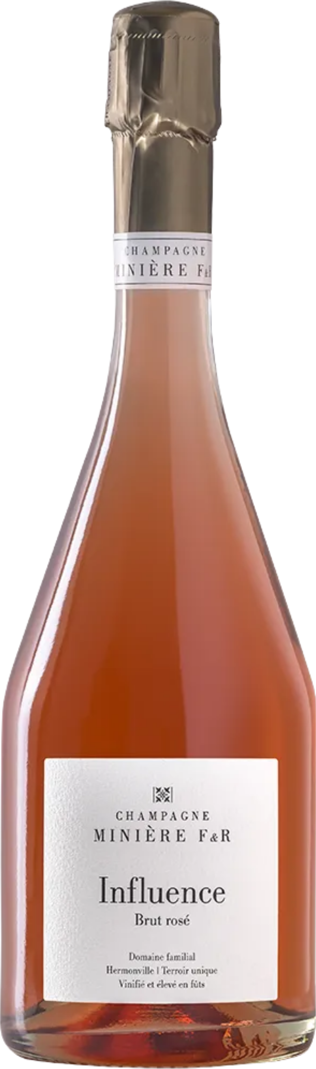 Champagne Rosé Brut 'Influence' Miniere F&R