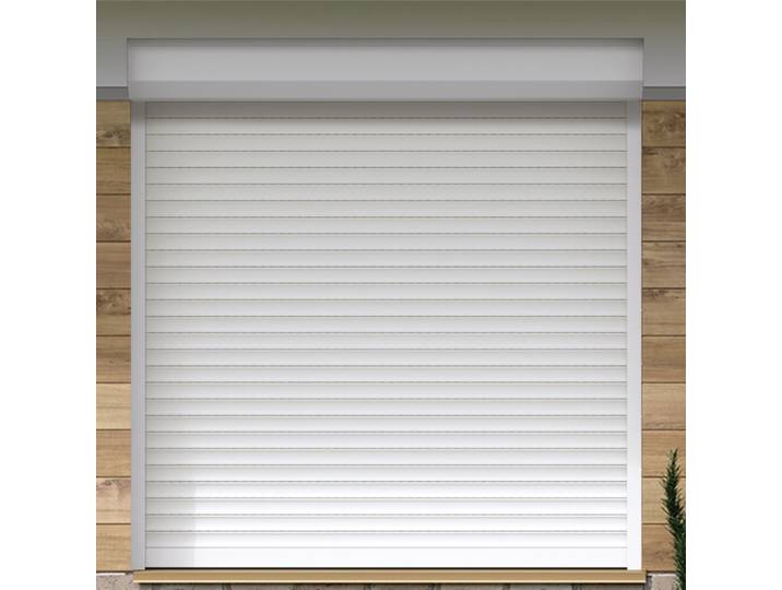 Rollladen 110x140cm nach Maß PVC, weiß JAROLIFT Basic