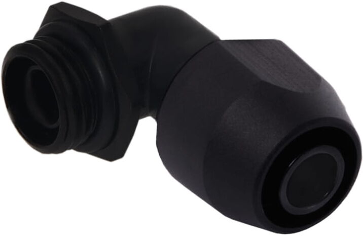 Alphacool HF Anschraubt&uuml;lle TPV Metall - 90&deg; drehbar 12,7/7,6mm ...
