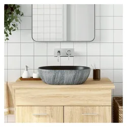 vidaXL, Waschbecken, Jamenetta (470 mm, 330 mm)