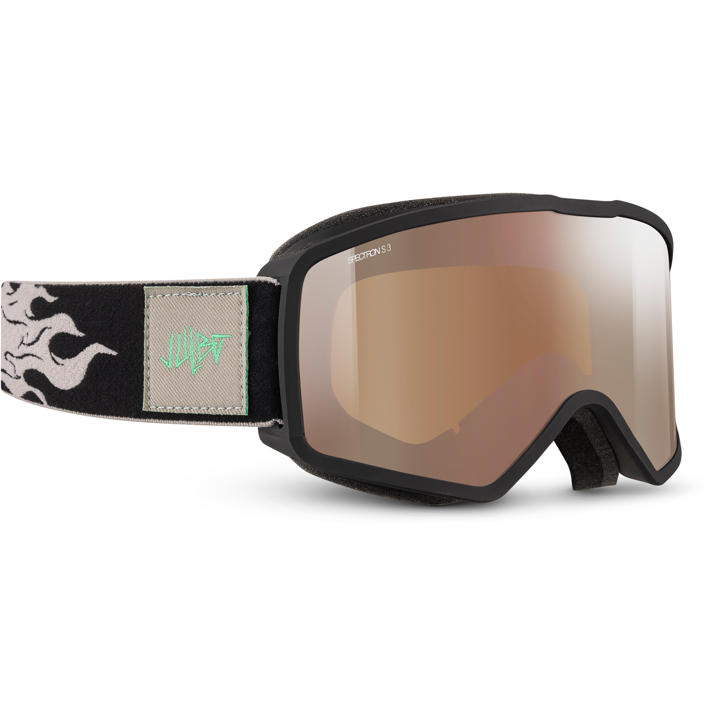 Julbo Banger Spectron 3 Skibrille Skibrillen schwarz-schwarz orange Größe L Freeride | Skifahren | Skitour