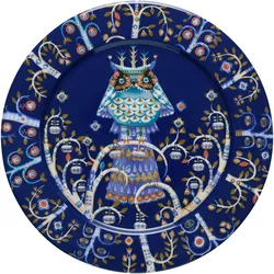 Iittala Taika Teller flach, Teller, Blau