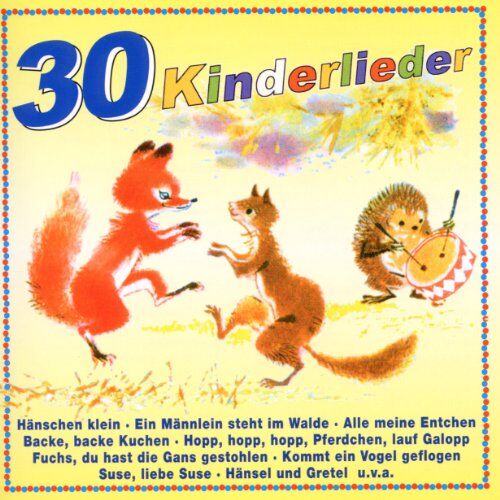 Rundfunk-Kinderchöre Leipzig und Berlin - 30 Kinderlieder für Unsere Kleinsten - Preis vom 12.10.2026 11:37:12 h