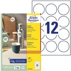 Avery, Etiketten, Etiketten