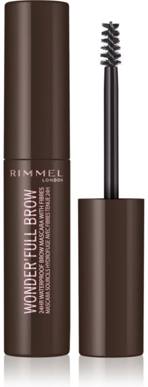 Rimmel Wonder'Full Brow Bryn mascara Vandfast Skygge 003 Dark 4.5 ml