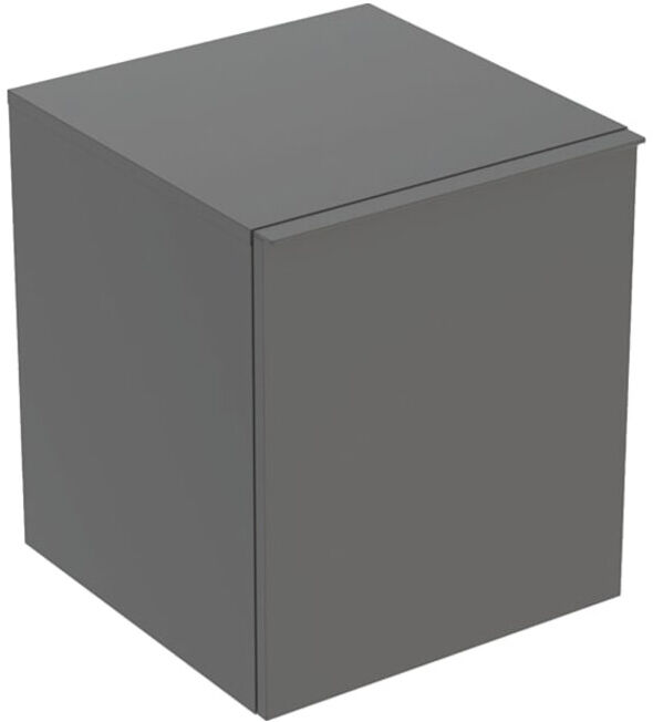 Geberit Armoire latérale Acanto 1 tiroir, 1 tiroir intérieur, L 46 cm, lave mat (503010JK1)