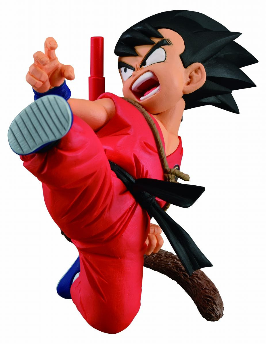 Bandai Dragon Ball Son Goku Figuur voor Kinderen, 8 cm