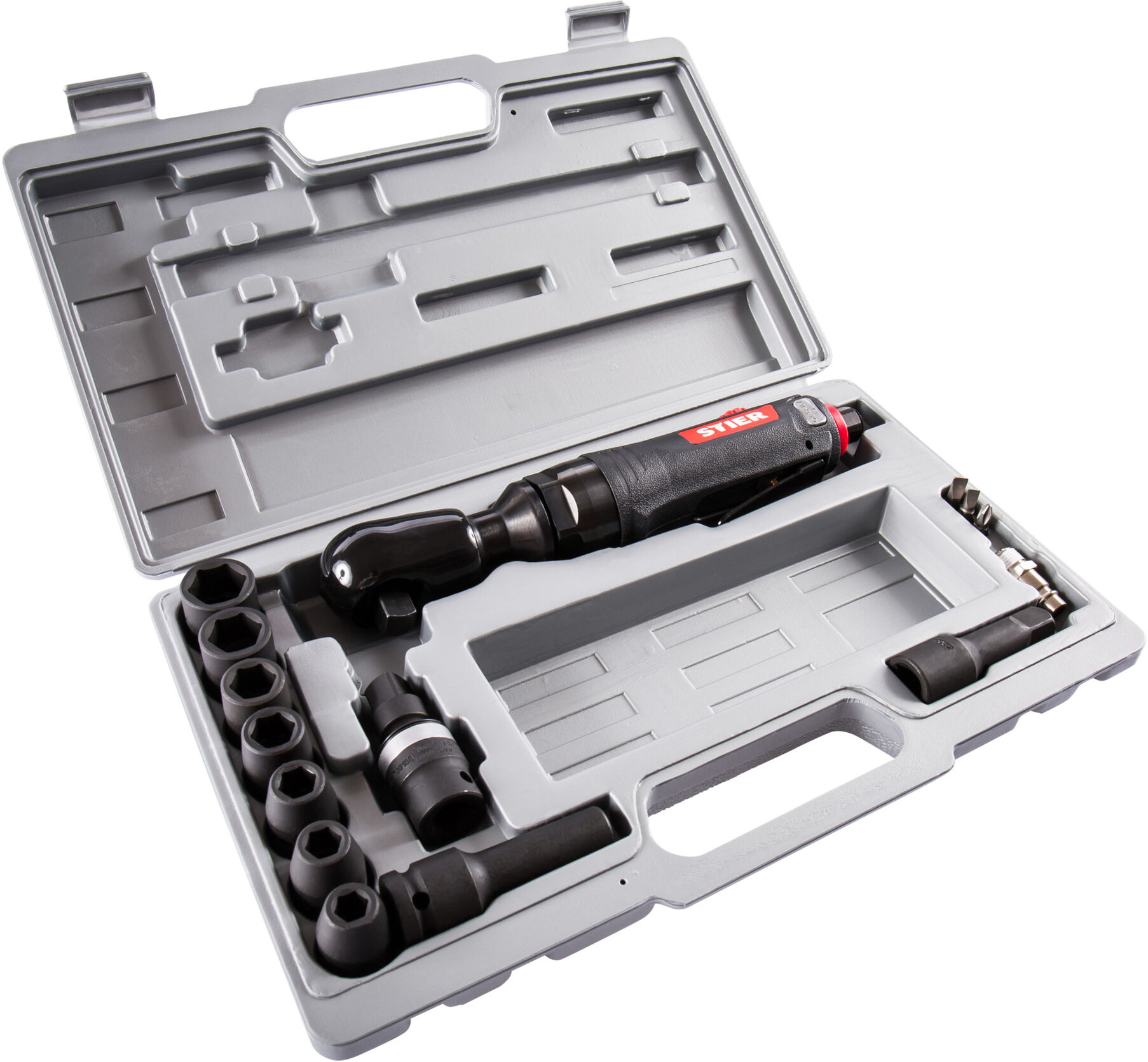 STIER Druckluft-Ratsche 1/2" - 14-teilig (902568)