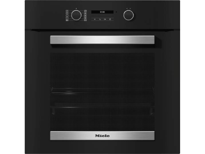MIELE Backofen H 2467 B Active , Energieeffizienz: A+, schwarz, B:59,5cm H:59cm T:55cm, Backöfen, Per WLAN vernetzbar und FlexiClip-Vollauszug, Backofen