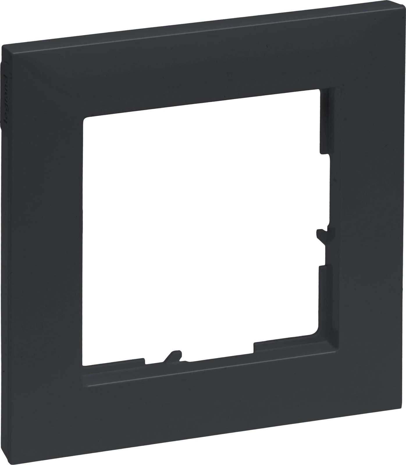 Legrand SEANO inbouwframe 1-voudig antracietkleurig gelakt
