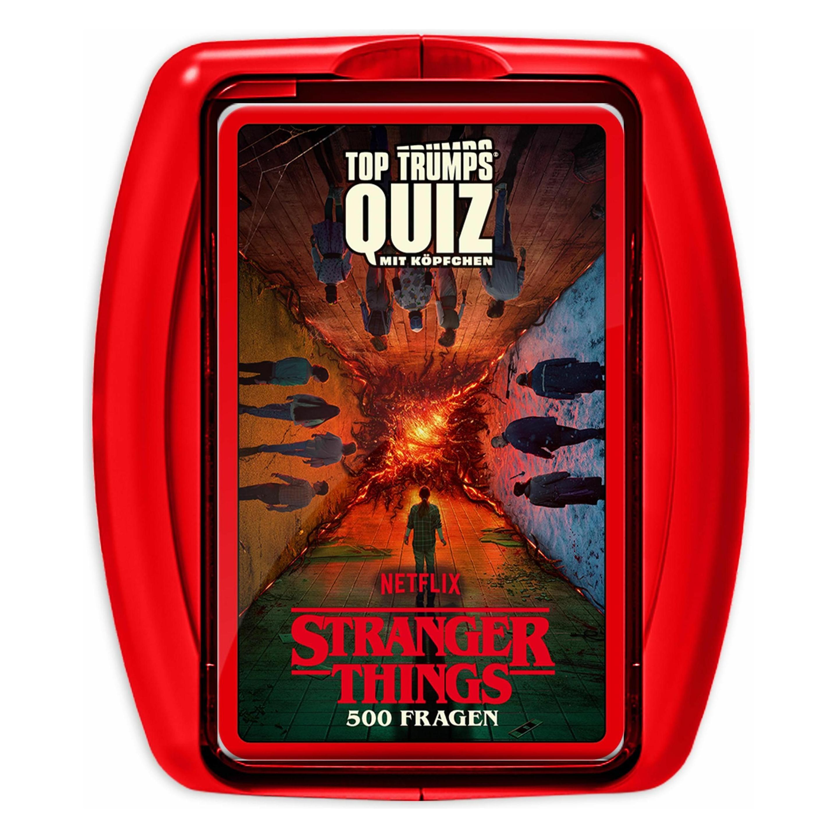 Winning Moves Top Trumps Quiz - Stranger Things (Deutsch, 2 Spieler) (WM04651-GER-6)