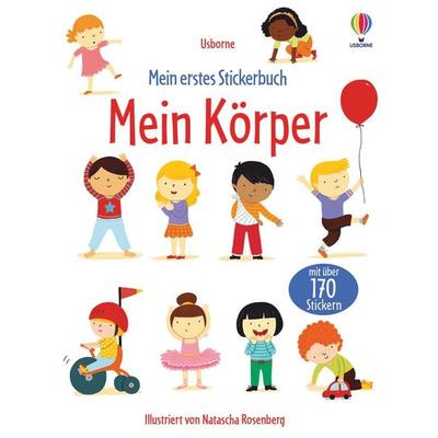 Mein erstes Stickerbuch: Mein Körper, Taschenbuch von Felicity Brooks, Usborne, 978-1-78941-629-9
