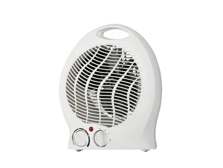 Heizlüfter 2000W 23 x 13 x 27 cm weiss