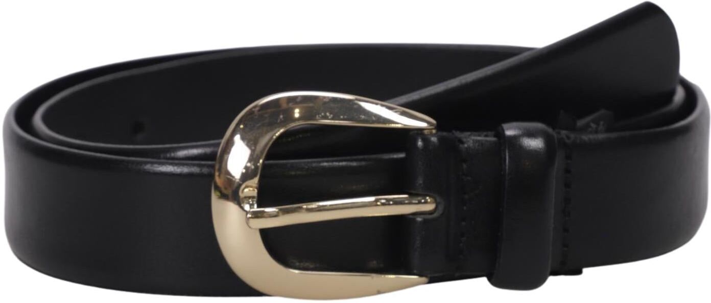 Zara Damen Gürtel, Schwarz, Gr. 85, Leder - Second Hand