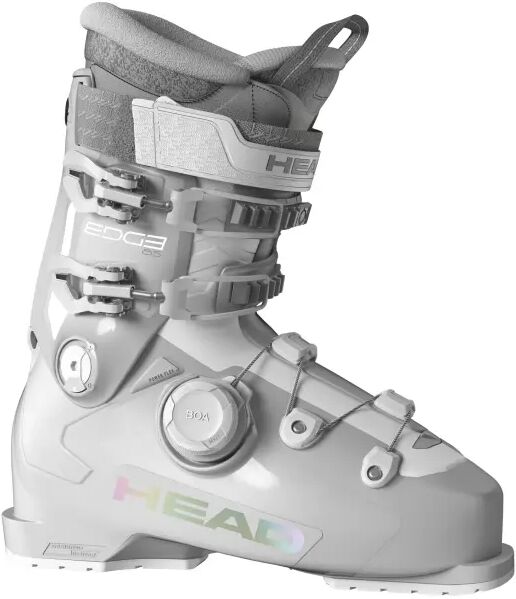 Womens Ski Boots Head Edge 85 HV BOA (22.5 - Grey)  - Grey;White - Size: 22.5