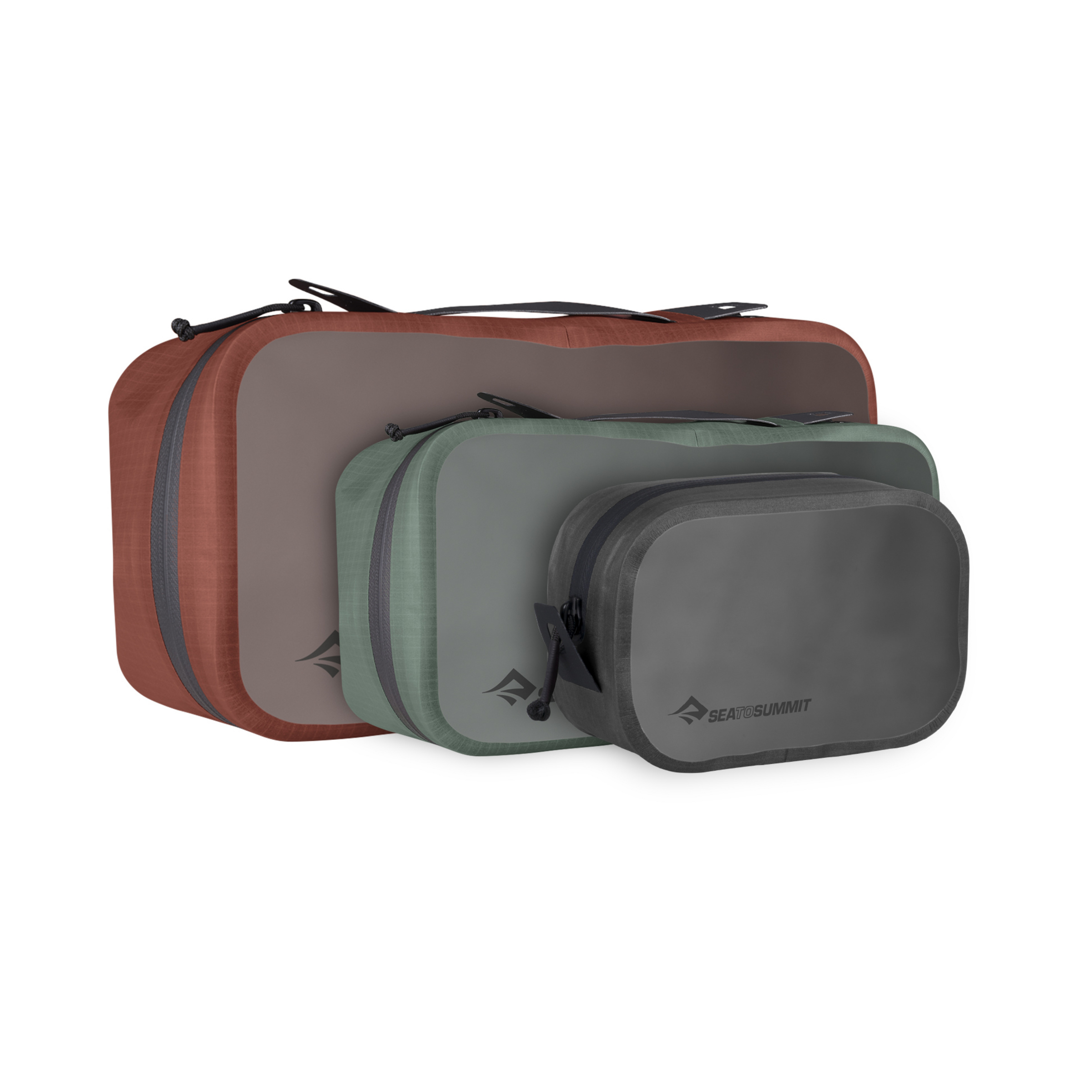 Sea to Summit Hydraulic Packing Cube Set Packwürfel & Packtaschen gruen Größe XS-S-M