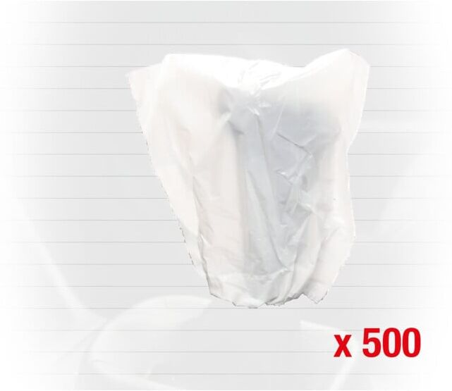 Protèges-pommeaux de vitesse jetables, blanc, pack de 500 ; KS Tools (500.8092)