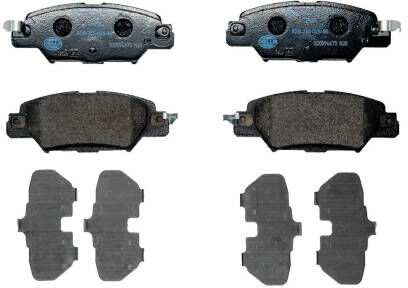 HELLA 8DB 355 025-461 Brake pad set