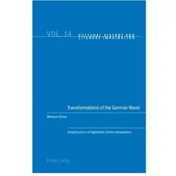 Transformations of the German Novel, Sachbücher von Monique Rinere