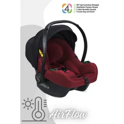 Avionaut Cosmo 2.0 AirFlow - Babyschale (0-13 kg), Farbe Kindersitz: Black
