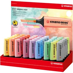 Stabilo, Marker, Textmarker BOSS ORIGINAL Pastel, 45er Display (45x)