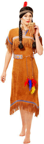 Kleid Indianerin "Nadua"