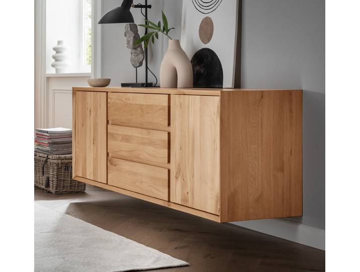 Sideboard Vegas aus massiver Wildeiche – Montierte Lieferung – 3%-Vorkasse-Rabatt