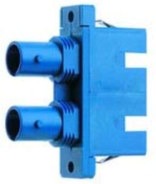 Telegärtner Adaptateur double ST/SC MM+SM encastrable sans vis 100007264 (100007264)