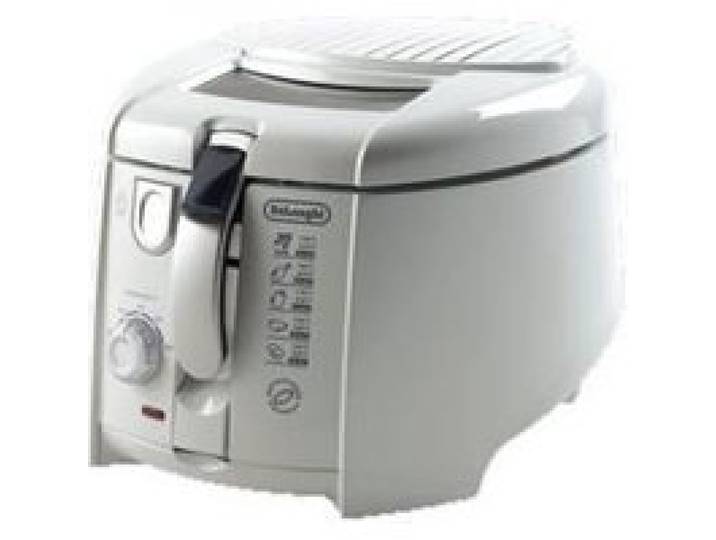 Friteuse - DeLonghi - RotoFry F28211.W1 - 1800 W - 1 2 litre - Blanc