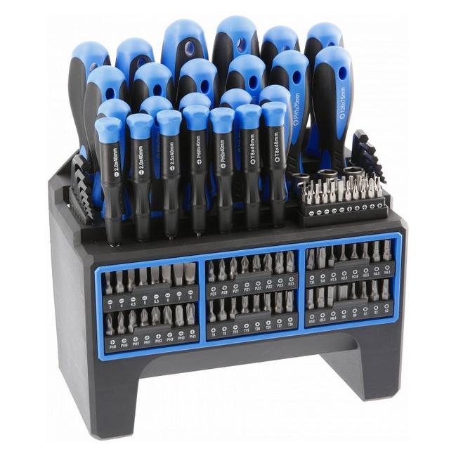 MGA Högert Technik - Bit-Set 114 Stk. I Schraubendreher und Bits I Universelles Set I inkl. Schraubendre (HT1S099)