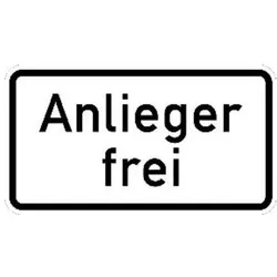 Magni, Sicherheitskennzeichnung, ZZ.1020-30, 231x420mm Anlieger frei RAL-Gütezeichen Folie RA2