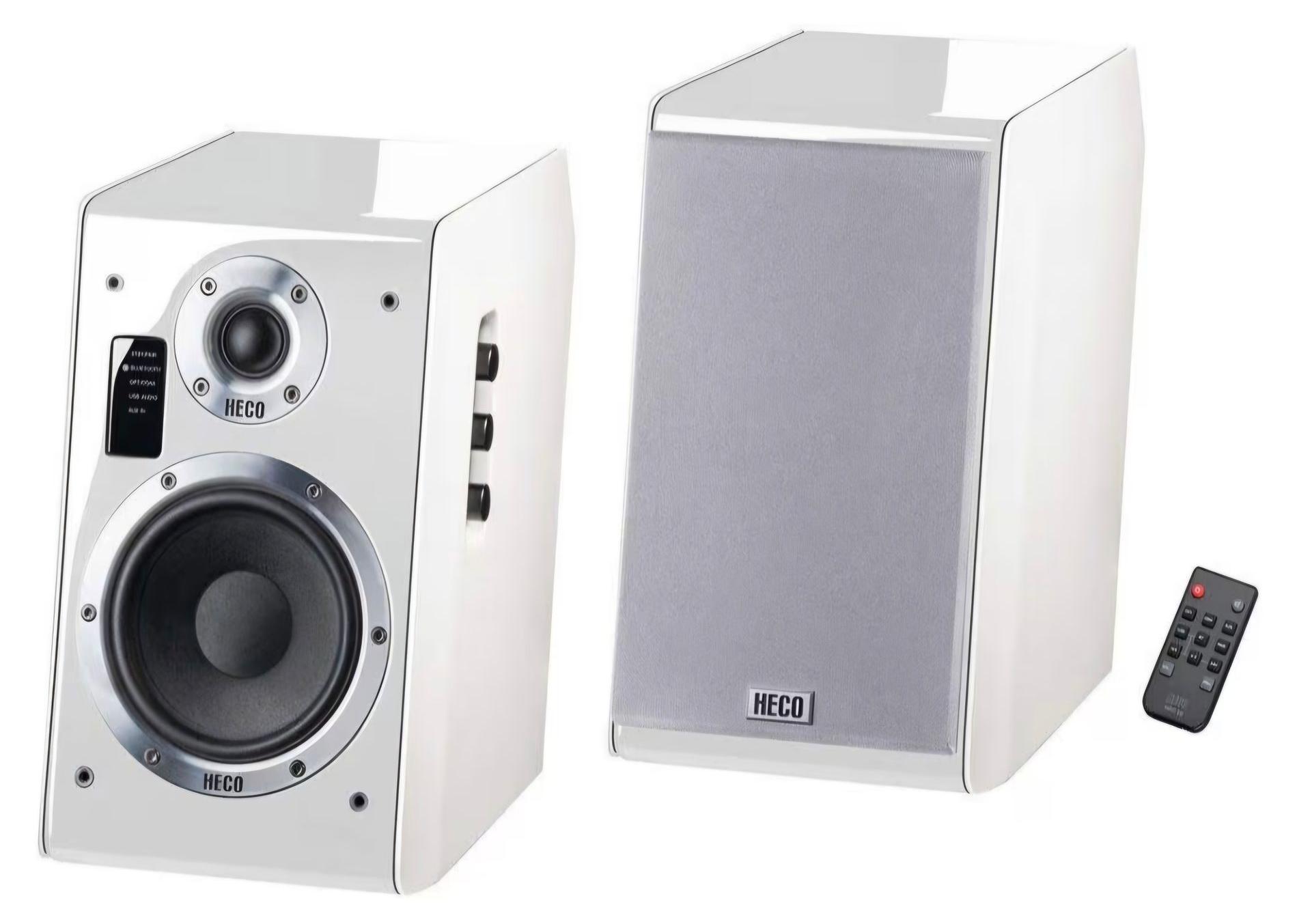 Heco Ascada 2.0, 2-Wege, 2.0 Kanäle, Verkabelt & Kabellos, 35 W, 32 - 40000 Hz, Weiß