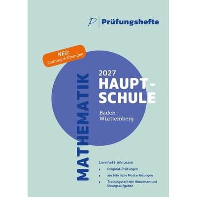 Prüfungsheft Hauptschule 2027 BW – Mathematik, Taschenbuch von , Prüfungshefte Verlag, 978-3-692-04002-8