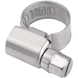 Tecwerk, Zubehör Sanitärinstallation, Schlauchschelle 10-16 mm W4 Bandbreite 9 mm Bandbreite 9 mm