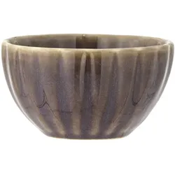 Bloomingville Latina Schale, Steingut, Ø 9xH5 cm, purple