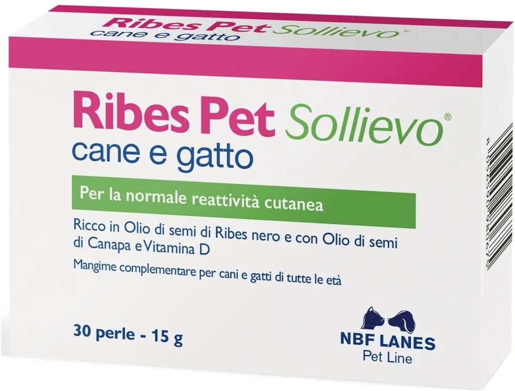 Kit Risparmio 2x30Perle NBF Lanes Ribes Pet Sollievo PERLE