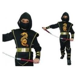 Madej Ninja-Krieger-Kostüm, Grösse S (110-120 cm) (S) (65615602)