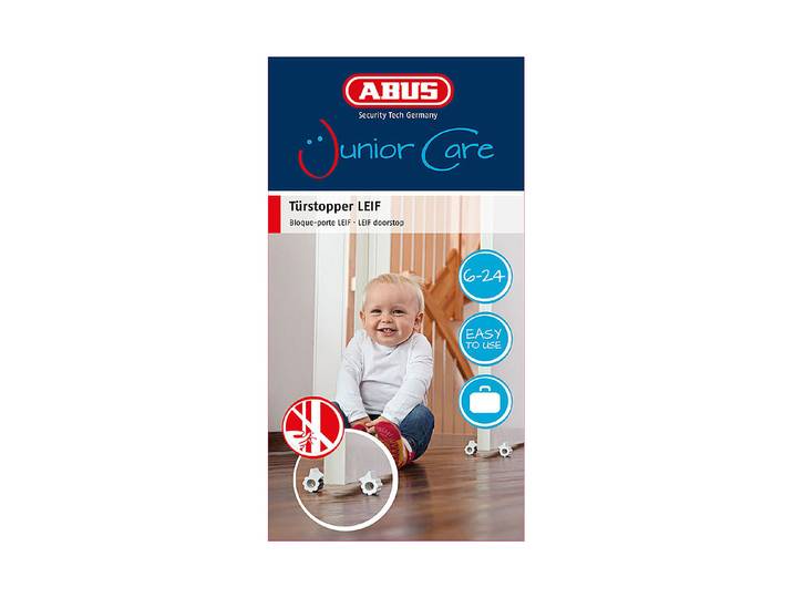 Abus Türstopper Leif in Silber-Grau