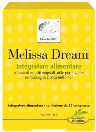 New Nordic Melissa Dream 60 Compresse