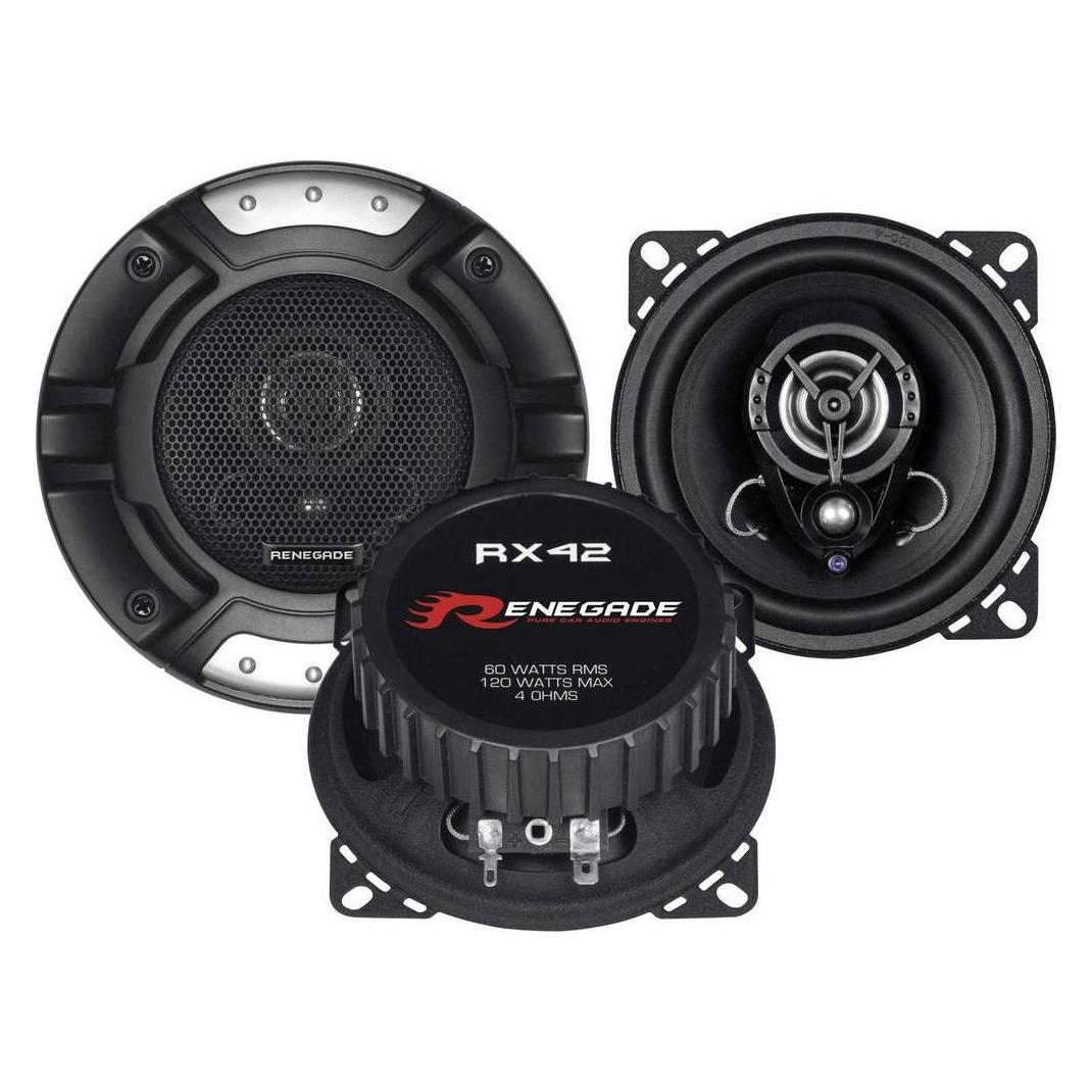 Renegade 2-Wege Koaxial Autolautsprecher (120 W, 9.40 cm) (RX42)