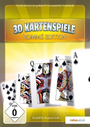 Rokapublish - 3D Kartenspiele - Rommé Edition (PC) - Preis vom 18.10.2026 19:22:15 h