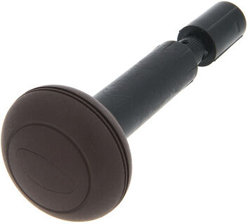 Wittner Tar Fine Tuning Peg Schwarz mit braunem Wirbelkopf
