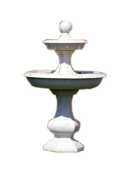 Spring- & Zierbrunnen Gartenbrunnen Wasserspiel für den Garten Handgefertigt B:100cm H:160cm