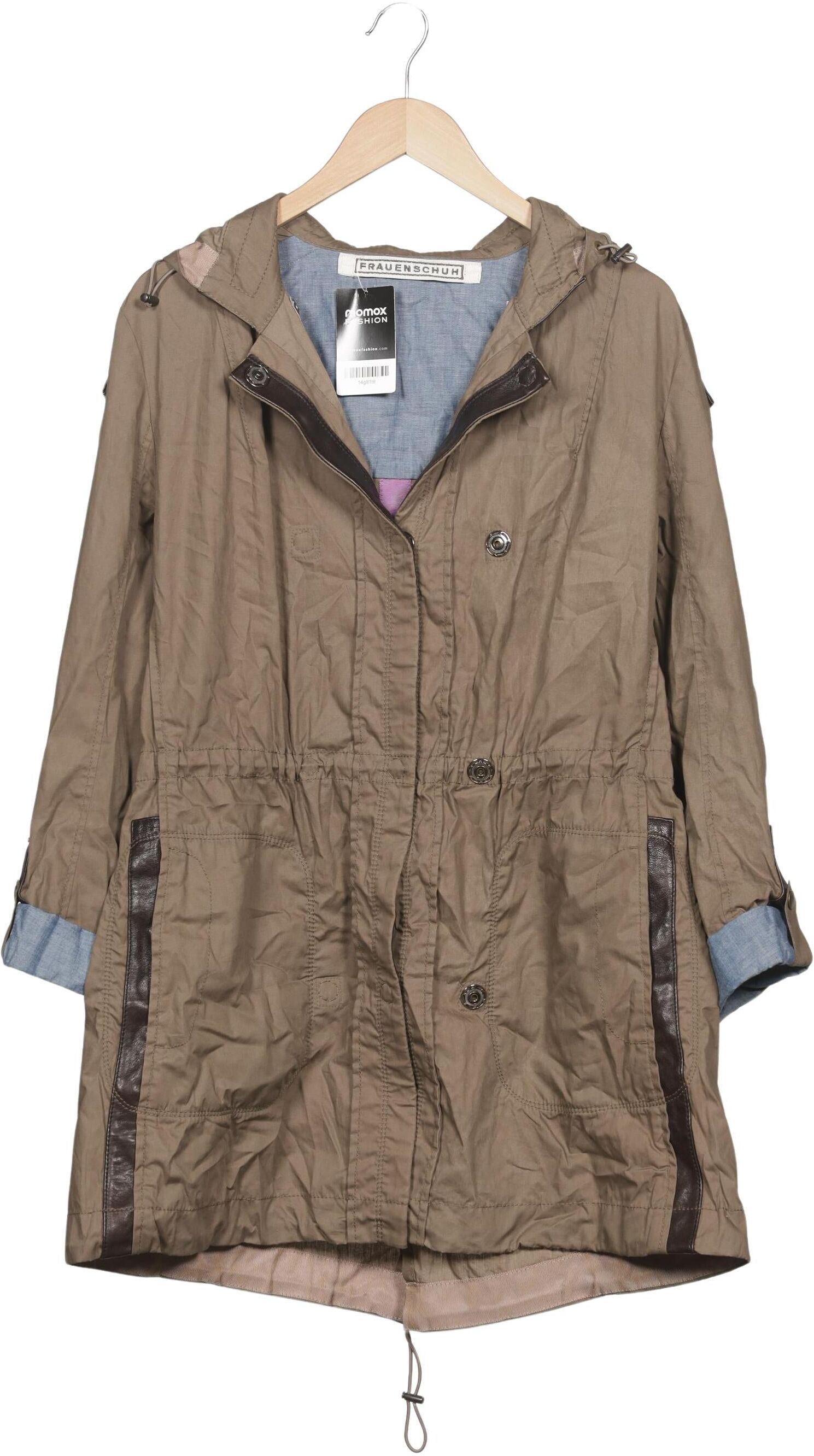 Frauenschuh Damen Jacke, Braun, Gr. L, Baumwolle / Synthetik - Second Hand